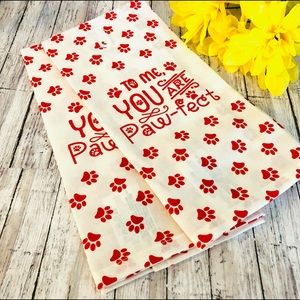 You are Pawfect 🐾 Set of 2 Kitchen Towels